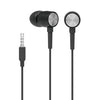 HP - In-Ear Stereo Headphones with Volume Control and Microphone, Black - - Mounts For Less