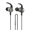 HP In-Ear Stereo Headphones with Volume Control and Microphone, Gray - 95-DHH-3114-GRAY - Mounts For Less