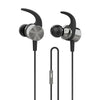 HP In-Ear Stereo Headphones with Volume Control and Microphone, Gray - - Mounts For Less