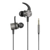 HP In-Ear Stereo Headphones with Volume Control and Microphone, Gray - - Mounts For Less