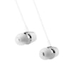 HP - In-Ear Stereo Headphones with Volume Control and Microphone, White - 95-DHE-7000-WHITE - Mounts For Less