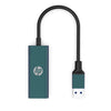 HP - USB 3.0 to 10/100 / 1000Mbps RJ45 Wired LAN Ethernet Adapter, Black - 95-DHC-CT101 - Mounts For Less