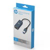 HP - USB 3.0 to 10/100 / 1000Mbps RJ45 Wired LAN Ethernet Adapter, Black - - Mounts For Less
