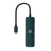 HP - USB A 3.1 Male to USB A Female 3.0 Adapter, HDMI Female 4k, with SD / TF Card Reader, Black - - Mounts For Less