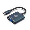 HP USB C 3.1 Male to VGA 1080P Adapter, Black - - Mounts For Less