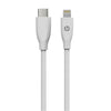 HP - USB C to Lightning Cable, Charge and Sync, 1 Meter Length, White - 95-DHC-MF102-1M - Mounts For Less