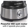 Hamilton Beach - Food Processor with Internal Spatula, 10 Cup Capacity, 450 Watt, Stainless Steel - - Mounts For Less
