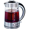Hamilton Beach - Glass Kettle with Removable Tea Infuser, 1.7 Liter Capacity, Stainless Steel - 119-40868C - Mounts For Less
