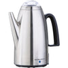 Hamilton Beach - Percolator with Detachable Cord, 12 Cup Capacity, Stainless Steel - 119-40619CR - Mounts For Less