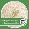 Hamilton Beach - Rice Cooker/Multi-Cooker, 4.5 Liter Capacity, Non-Stick Pot, Stainless Steel - 119-37523 - Mounts For Less