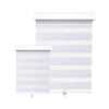 Hauz 4484WHTCD - Alternate Light Filtering Window Shade, Cordless, 44 '' X 84 '', White - 80-4484WHTCD - Mounts For Less