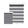 Hauz 6484WDGRYCD - Alternate Light Filtering Window Shade, Cordless, 64 '' X 84 '', Wood Grain Grey - 80-6484WDGRYCD - Mounts For Less