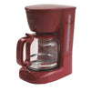 Hauz ACM12R 12 Cup 1.8L Coffee Maker Red - 80-0017 - Mounts For Less