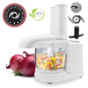 Hauz AFP981 - Mini 1.5-Cup Food Processor with Stainless Steel Blade, White - 80-AFP981 - Mounts For Less