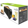 Hauz ATS772 4 Slices Toaster 1300W Black - 80-ATS772 - Mounts For Less