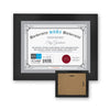 Hauz FRM0219 - 8.5x11 Document Or Picture Frame Black - 80-FRM0219 - Mounts For Less