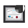 Hauz FRM0226 - 8.5x11 Document Or Picture Frame Black - 80-FRM0226 - Mounts For Less