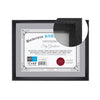 Hauz FRM0233 - 8.5x11 Document Or Picture Frame Black - 80-FRM0233 - Mounts For Less