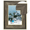 Hauz FRM375 Picture Frame 5X7'', Brown - 80-FRM375 - Mounts For Less