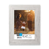 Hauz FRM7296 - 5x7 Picture Frame White & Grey Marble Finish - 80-FRM7296 - Mounts For Less