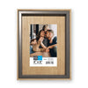Hauz FRM7401 - 4x6 Picture Frame Light Wood Look With Grey Border - 80-FRM7401 - Mounts For Less