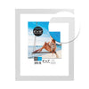 Hauz FRM7494 - 8x10 or 5x7 Floating Picture Frame White Border - 80-FRM7494 - Mounts For Less