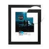 Hauz FRM7500 - 8x10 or 5x7 Floating Picture Frame Black Border - 80-FRM7500 - Mounts For Less