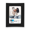Hauz FRM7524 - 5x7 Black Curved Picture Frame - 80-FRM7524 - Mounts For Less