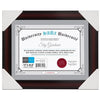 Hauz FRM989 Photo or Document Frame 8.5X11'', Brown - 80-FRM989 - Mounts For Less