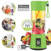 Hauz - Portable Personal Blender, 380 mL Capacity, USB Reachargeable, Green - 80-MB480 - Mounts For Less