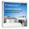 HealthGuard Luxury Quilted Waterproof Mattress Protector Queen - 56-HGC-LUQU-MP-50 - Mounts For Less