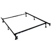 IFDC - Bed Base Heavy-Duty Metal with Legs for Single, Double or Queen Size Adjustable Width 39", 54" and 60" - 53-IF-19F - Mounts For Less