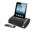 IHome IDN48 dual charging portable rechargeable speaker for Ipad Iphone Ipod Black - 60-0314 - Mounts For Less