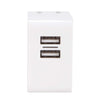 ISTORE Dual Foldable USB Charger White - 98-A-APA725CAI - Mounts For Less