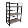 ITY International - 3 Tier Folding Shelf, 23.6" x37" x 11.8", Brown - 64-20230-3 - Mounts For Less