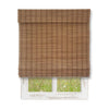 ITY International - Bamboo Window Roman Shade, Cordless, 72" x 72", Brown - 64-LBC-1-72 - Mounts For Less