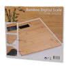 ITY International - Bathroom Scale/Digital Scale, Maximum Capacity of 330Lbs, Made of Bamboo - 64-7031SCALE - Mounts For Less