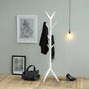 ITY International - Coat Hook/Coat Rack, Made of MDF, 70" Height, White - 64-5014WH - Mounts For Less