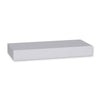 ITY International - Mini Individual Wooden Floating Shelf, 12" x 5.1" x 1.5",White - 64-500WH - Mounts For Less