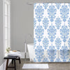 ITY International - Peva Shower Curtain, 71" x 71", Blue and White - 64-80175 - Mounts For Less