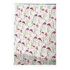 ITY International - Peva Shower Curtain, 71" x 71", Flamingo Pattern - 64-80144 - Mounts For Less