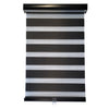 ITY Olivia Stone - 33" X 84" Alternate Blinds Window Shade Cordless Black - - Mounts For Less