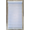 ITY Olivia Stone - 90" X 84" Alternate Blinds Window Shade Cordless White - - Mounts For Less