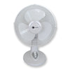 Iconnek - Desk Fan with 3 Speeds, Oscillation and Adjustable Tilt, 12 '', White - 65-310660 - Mounts For Less