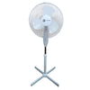 Iconnek - Three Speed Pedestal Fan, Adjustable Swing and Tilt, 16 '', White - 65-310661 - Mounts For Less