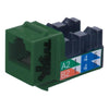 Ideal Industries Cat5e RJ45 110 Type 90 T568A/B Green - 98-ZK8C-90GN-ID - Mounts For Less