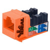Ideal Industries Cat5e RJ45 110 Type 90 T568A/B Orange - 98-ZK8C-90-OR-ID - Mounts For Less