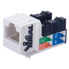 Ideal Industries Cat5e RJ45 110 Type 90 T568A/B White - 98-ZK8C-90W-ID - Mounts For Less