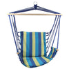 Innovation Nature - Hanging Chair with Rope Structure, 98cm x 52cm, Blue - 65-350100 - Mounts For Less
