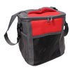 Innovation Nature - Insulated Cooler Bag, 22x16x24cm, Contains 12 Cans, Red and Gray - 65-350028 - Mounts For Less